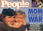 People Magazine Cover 1990 Mom Goes to War